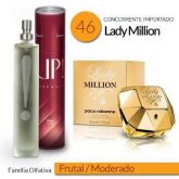 Perfume Feminino 50ml - UP! 46 - Lady Million (Lançamento)