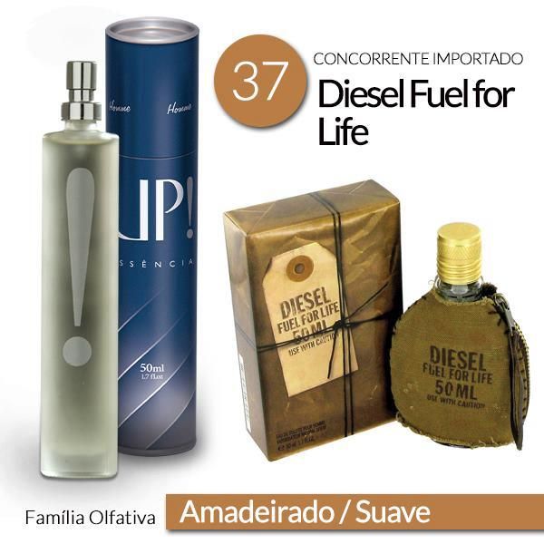 Perfume Masculino 50ml - UP! 37 - Diesel Fuel For Life