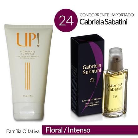 Creme Hidratante Corporal Intensy UP! 24 - Gabriela Sabatini